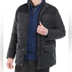 Barbour Black Quilted Puffer Jacket